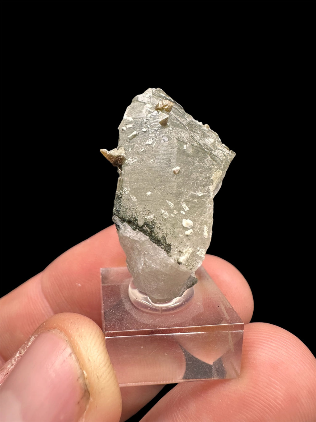 Anatase, Lac du Plan, Isère, France.
