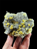 Soufre et Célestine, Mine de Machów, Tarnobrzeg, Pologne.