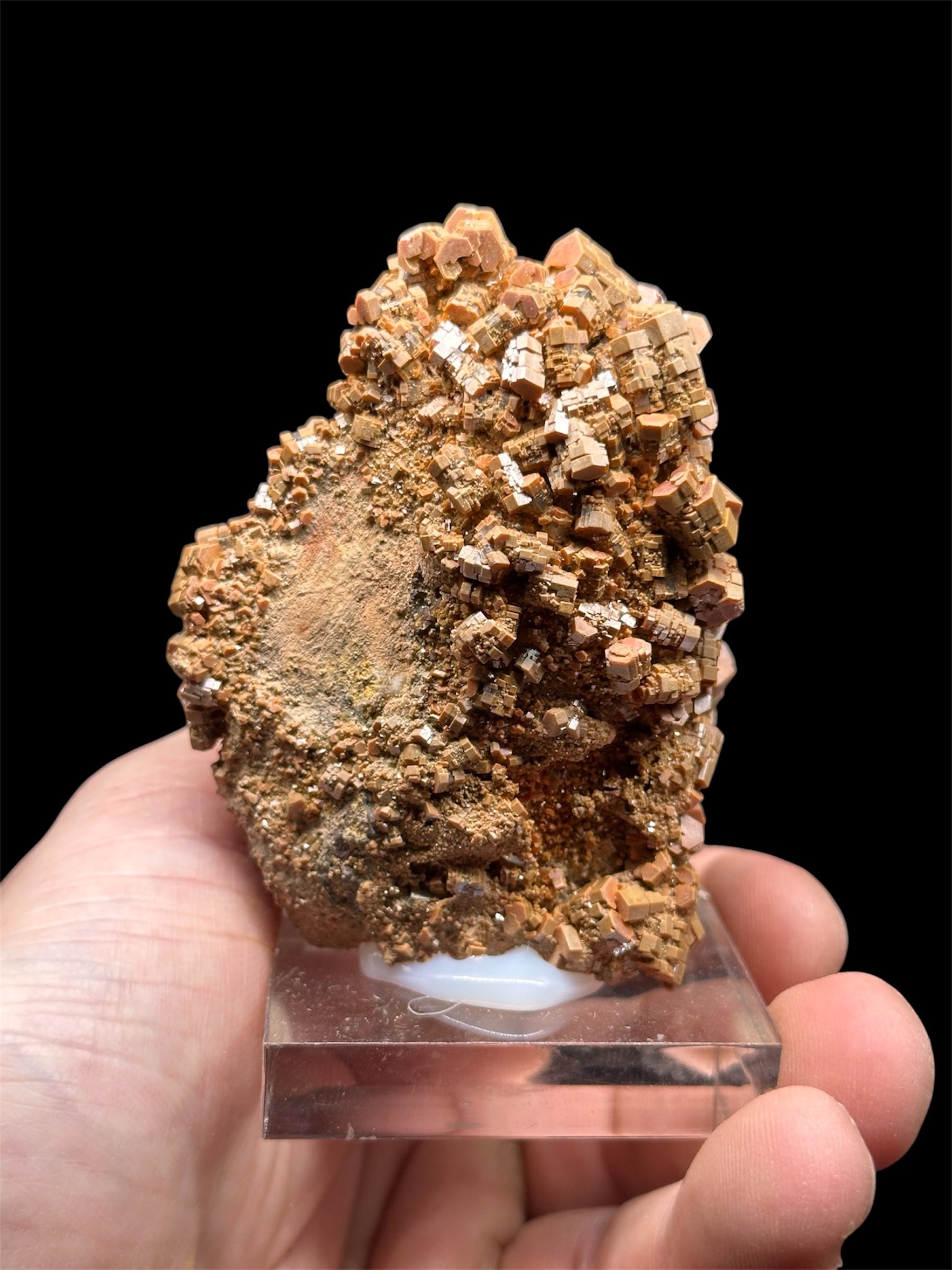 Vanadinite, Mibladen, Maroc.