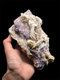 Fluorine/Baryte/Quartz, Berbes, Asturies, Espagne.
