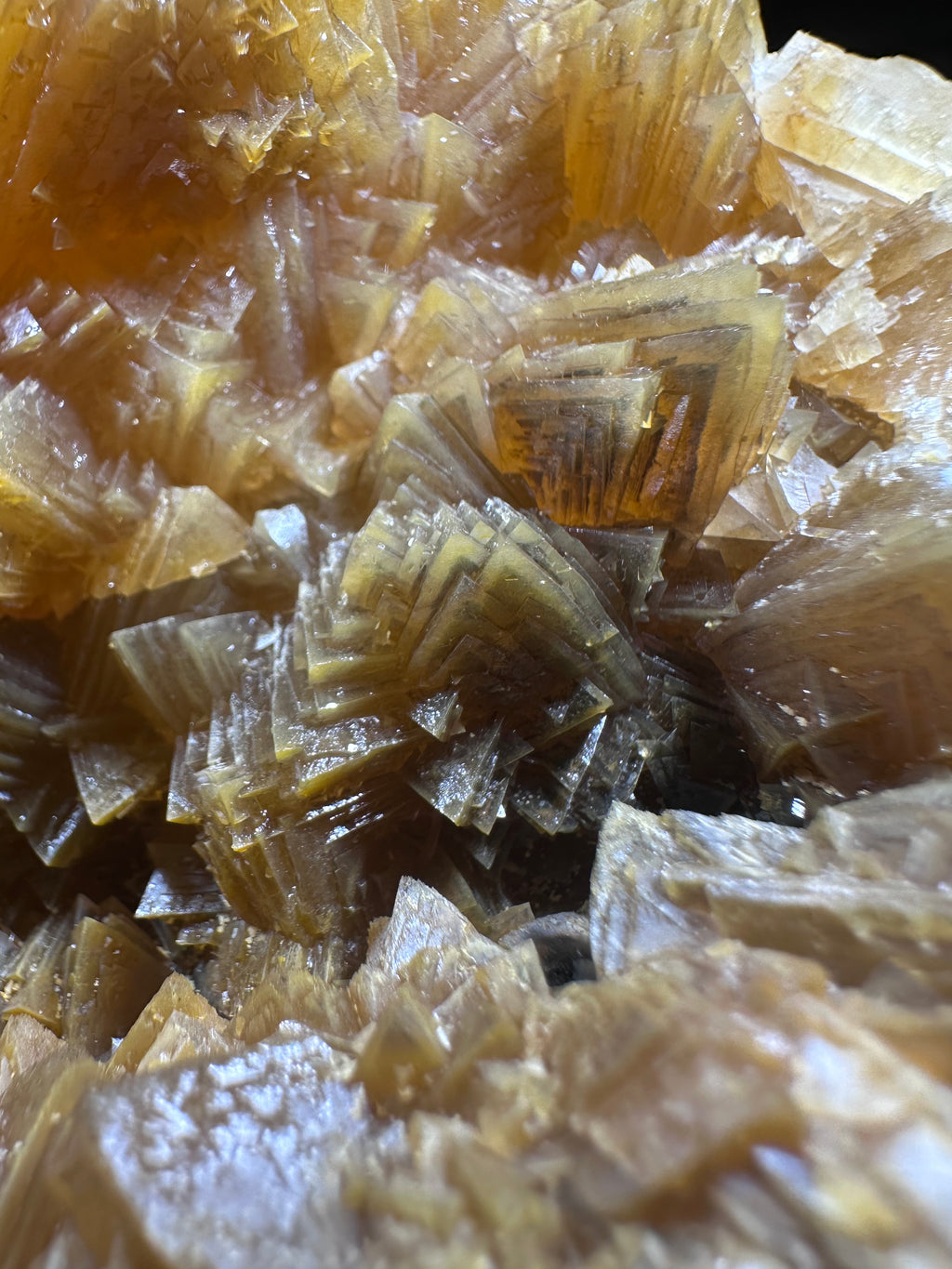 Calcite géodique, Carrière de Sillars, Vienne, France.