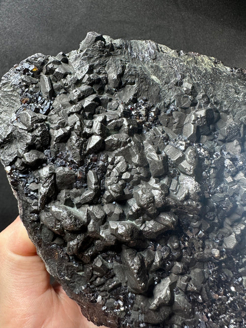 Bournonite, Mine des Malines, Saint-Laurent-le-Minier, Gard, France.
