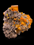 Wulfenite, Rowley, Arizona, USA