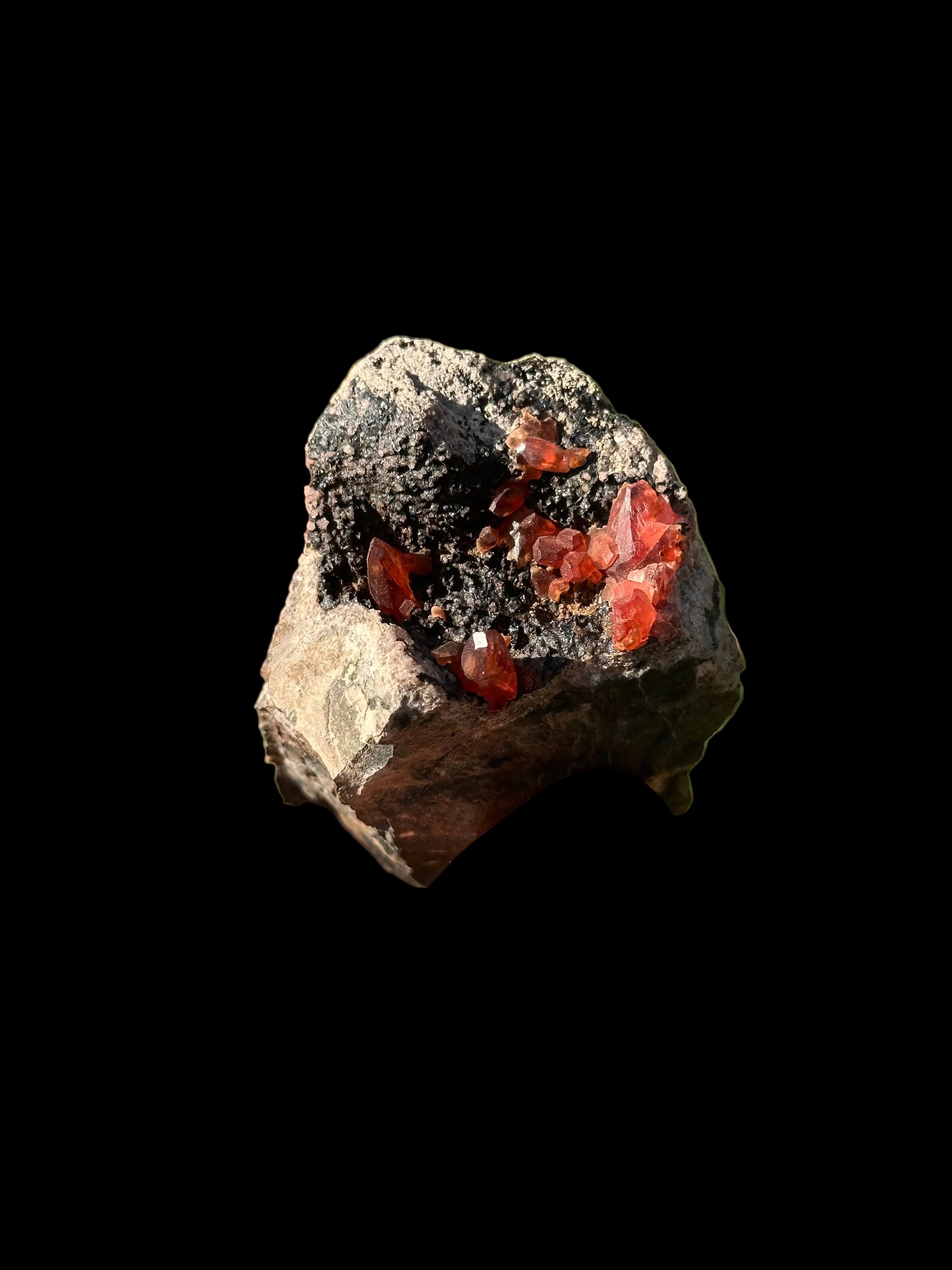 Rhodochrosite, Uchucchacua Mine, Pérou